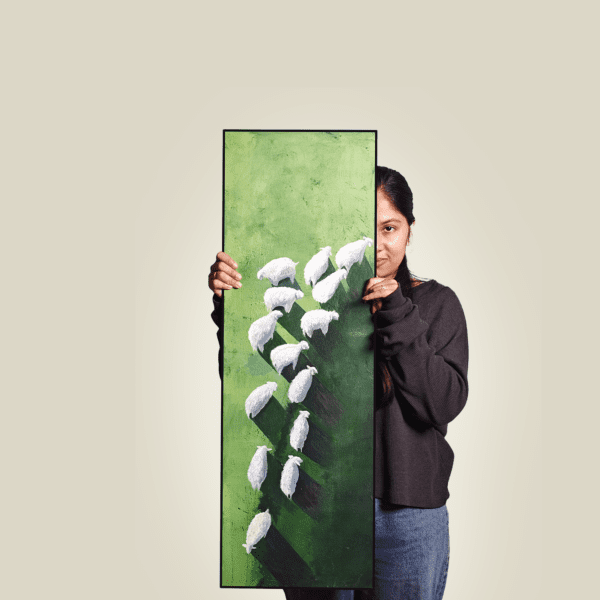story wall from custom wall art studio