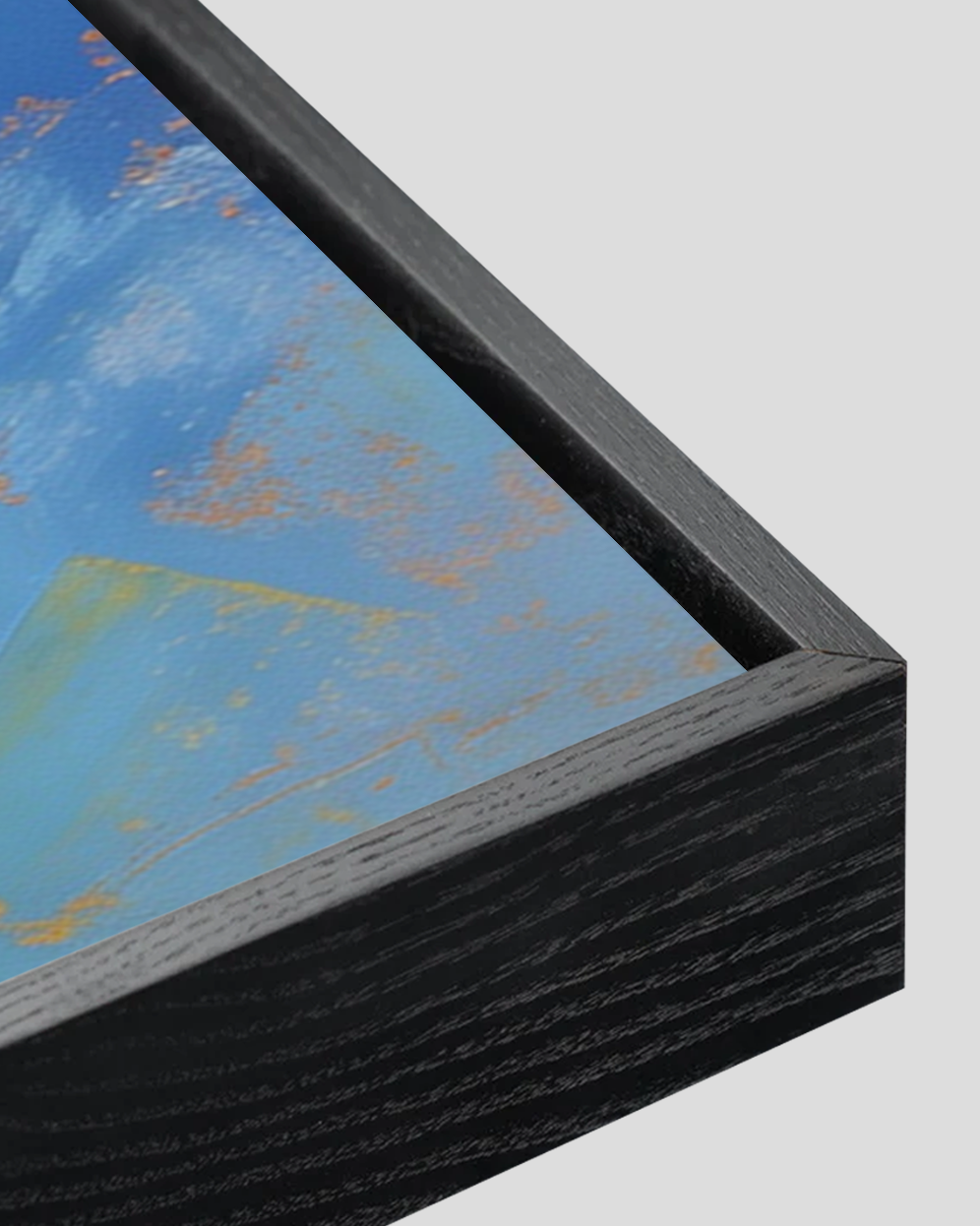 Joyful Currents – Abstract Goldfish Painting - Image 3