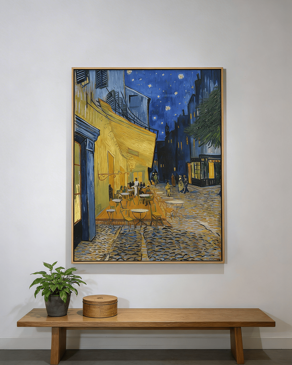 Cafe Terrace At Night - Image 2