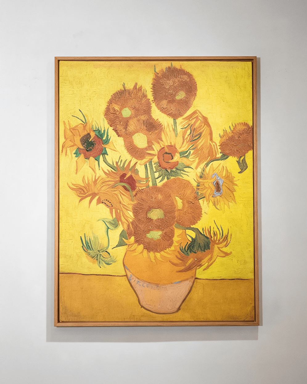 Sunflowers wall hanging art inspired by Vincent van Gogh